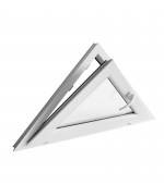 Triangular Window 1000x600mm Hooper White Triangle uPVC Triangular Window 1000x600mm Hooper White Triangle uPVC