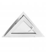 Triangular Window 1000x600mm Hooper White Triangle uPVC Triangular Window 1000x600mm Hooper White Triangle uPVC