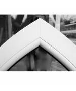 Arched Window 900x850mm FIXED White Gothic Arch uPVC