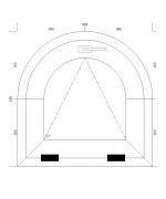 Arched Window 600x600mm Hopper White Arch uPVC