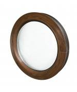 Round Window FIXED Woodgrain Coloured Circular uPVC Porthole Round Window FIXED Woodgrain Coloured Circular uPVC Porthole
