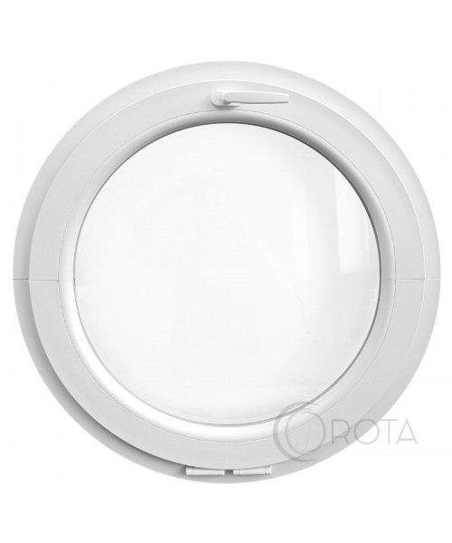 Round Window TILT White Circular Hopper uPVC Porthole 