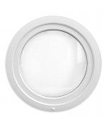 Round Window TILT White Circular Hopper uPVC Porthole 