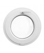 Round Window TILT White Circular Hopper uPVC Porthole 