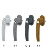 Universal Aluminium Window Handle Key Locking