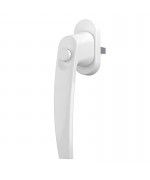 Universal Aluminium Window Handle with Lock Button
