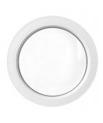 Round window FIXED white circular uPVC porthole  Round window FIXED white circular uPVC porthole