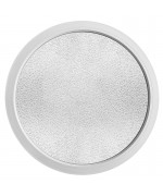 Round window FIXED white uPVC low-e textured-glass