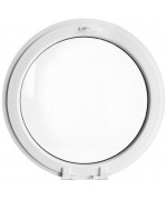 Round Window TILT White Circular Hopper uPVC Porthole 
