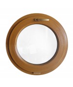 Round Window TILTED Coloured Circular uPVC Hopper Porthole