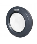 Round Window TILTED Coloured Circular uPVC Hopper Porthole