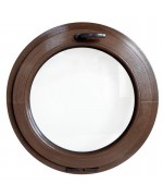 Round Window TILTED Coloured Circular uPVC Hopper Porthole