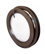 Round Window TILTED Coloured Circular uPVC Hopper Porthole