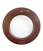 Round Window TILT Coloured Circular uPVC Woodgrain Finish