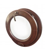 Round Window TILT Coloured Circular uPVC Woodgrain Finish