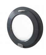 Round Window TILT Coloured Circular uPVC Woodgrain Finish