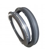 Round Window TILT Coloured Circular uPVC Woodgrain Finish