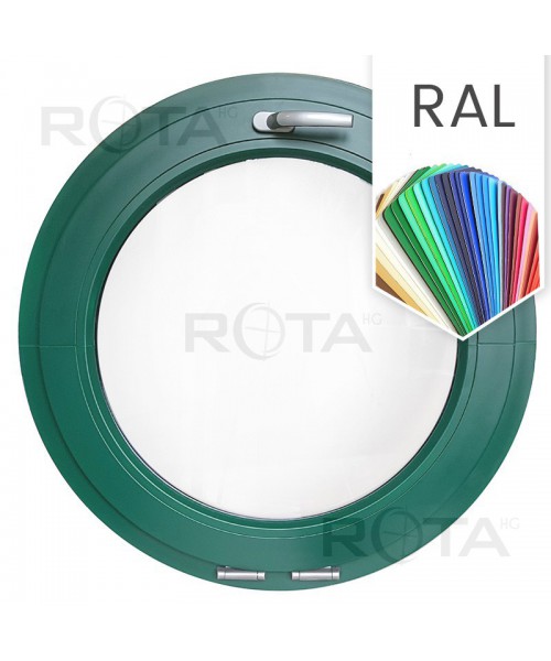 Round Window TILTED Coloured Circular uPVC RAL Finish