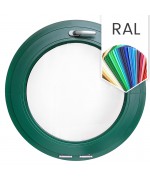 Round Window TILTED Coloured Circular uPVC RAL Finish