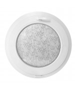 Round Window TILT White Circular Hopper uPVC Textured Glass