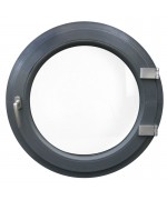 Round Window TURN Coloured Circular Casement uPVC Woodgrain Finish Round Window TURN Coloured Circular Casement uPVC Woodgrain Finish