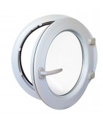 Round Window TURN Coloured RAL Circular Casement uPVC