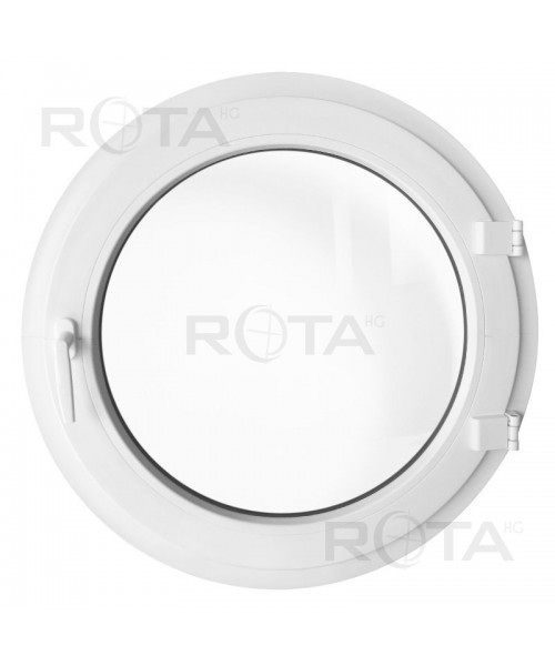Round Window TURN White Circular Casement uPVC Porthole