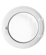 Round Window TURN White Circular Casement uPVC Porthole