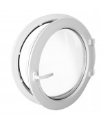 Round Window TURN White Circular Casement uPVC Porthole