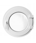 Round Window TURN White Circular Casement uPVC Porthole