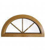 Half Round Window FIXED Coloured Woodgrain Half-circle uPVC Muntins Half Round Window FIXED Coloured Woodgrain Half-circle uPVC Muntins