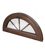Half Round Window TILT Coloured Half-circle uPVC Muntin Bars Half Round Window TILT Coloured Half-circle uPVC Muntin Bars