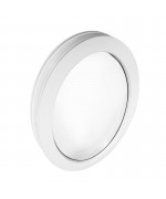 Oval Round Window FIXED White Ellipse uPVC VERTICAL