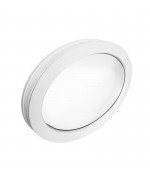 Oval Round Window FIXED White Ellipse uPVC HORIZONTAL