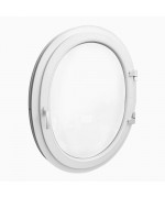 Oval Window TURN White Casement Ellipse uPVC VERTICAL Oval Window TURN White Casement Ellipse uPVC VERTICAL