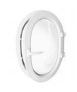 Oval Window TURN White Casement Ellipse uPVC VERTICAL Oval Window TURN White Casement Ellipse uPVC VERTICAL