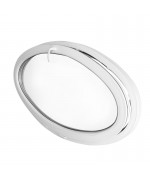 Oval Window 1600x900mm TILT Hopper White Ellipse uPVC Oval Window 1600x900mm TILT Hopper White Ellipse uPVC