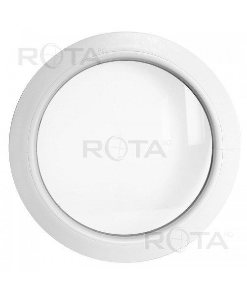 Round Window FIXED Odd Leg White Circular uPVC Porthole