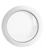 Round Window FIXED Odd Leg White Circular uPVC Porthole
