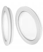 Round Window FIXED Odd Leg White Circular uPVC Porthole