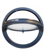 Round Window PIVOT Horizontal Coloured RAL Circular uPVC