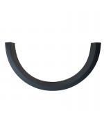 uPVC Angle trim masking profile for round windows
