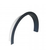  uPVC Angle trim masking profile for round windows