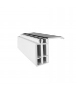 uPVC Windowsill connection profile for round windows