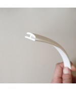 Flexible PVC connector for masking profiles