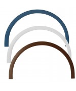 uPVC Flat masking strip for half round windows