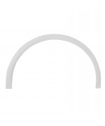 uPVC Flat masking strip for half round windows