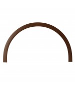 uPVC Flat masking strip for half round windows