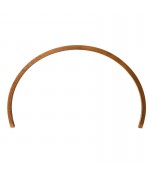 uPVC T-shaped masking profile for round windows