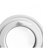 uPVC T-shaped masking profile for round windows